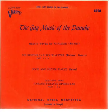 National Opera Orchestra - The Gay Music Of The Danube