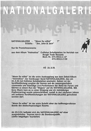 Nationalgalerie - Wenn Du Willst