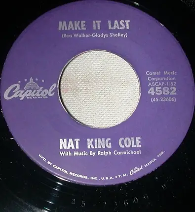 Nat King Cole - Take A Fool's Advice
