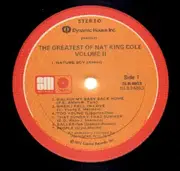 Double LP - Nat King Cole - The Greatest Of Nat King Cole