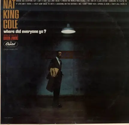 Nat King Cole - Where Did Everyone Go?