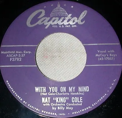 Nat King Cole - With You On My Mind