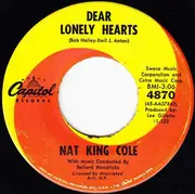 7'' - Nat King Cole - Dear Lonely Hearts / Who's Next In Line?