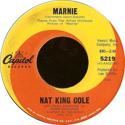 Nat King Cole - Marnie