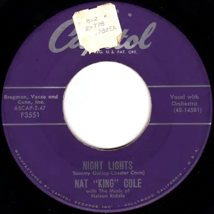 Nat King Cole - Night Lights