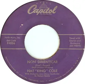 Nat King Cole - Non Dimenticar