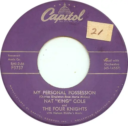 Nat King Cole - Send For Me