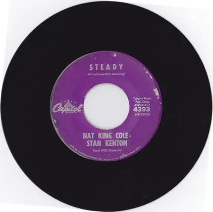 Nat King Cole - Stan Kenton - My Love / Steady