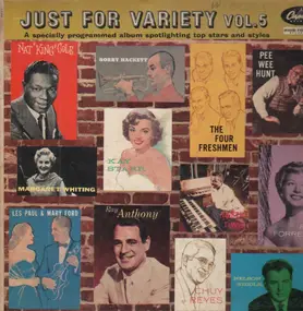 Nat King Cole - Just For Variety Vol. 5
