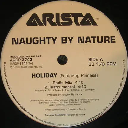 Naughty By Nature Featuring Phiness - Holiday
