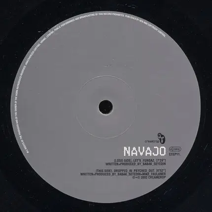 Navajo - Let's Fungaz / Dropped In Psyched Out