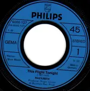 7inch Vinyl Single - Nazareth - This Flight Tonight