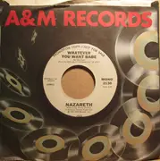 7inch Vinyl Single - Nazareth - Whatever You Want Babe