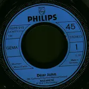 7inch Vinyl Single - Nazareth - Dear John