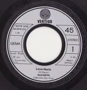 7inch Vinyl Single - Nazareth - Love Hurts