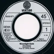 7inch Vinyl Single - Nazareth - Moonlight Eyes