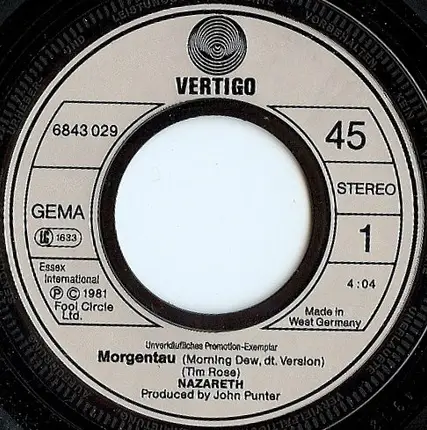 Nazareth - Morgentau