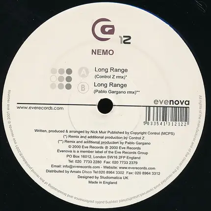 Nemo - Long Range