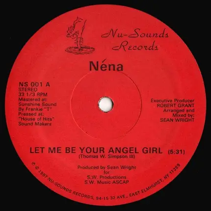 Néna - Let Me Be Your Angel Girl