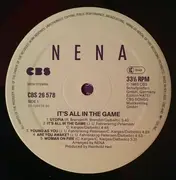 LP - Nena - It's All In The Game - Poster
