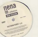 12inch Vinyl Single - Nena - 99 Luftballons (New Version) (Westbam Remix)