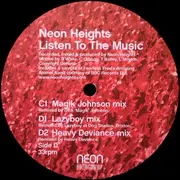 12inch Vinyl Single - Neon Heights - Listen To The Music
