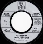 7inch Vinyl Single - Neonbabies - Eiskalte Engel