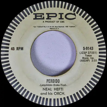 Neal Hefti - Lucky Duck / Perdido