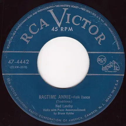 Ned Landry - Ragtime Annie / Rock Valley Jig