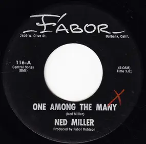 Ned Miller - One Among The Many