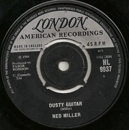 Ned Miller - Do What You Do Do Well