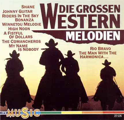 Ned Nash Orchestra , Orchester Bruno Bertone - Die Grossen Western Melodien