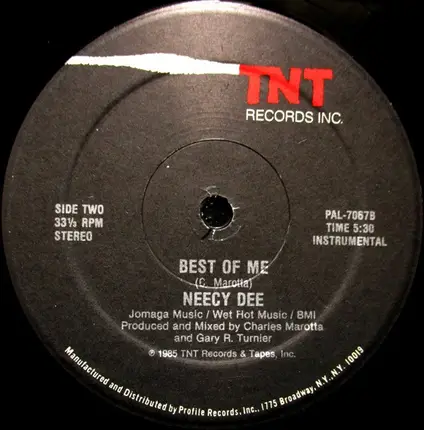 Neecy Dee - Best Of Me