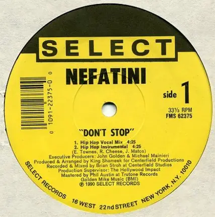 Nefatini - Don't Stop