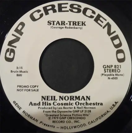 Neil Norman And His Cosmic Orchestra - Star-Trek
