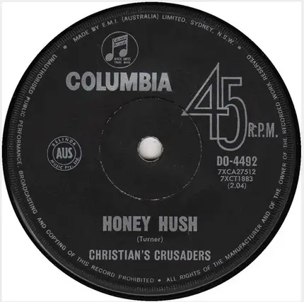 Neil Christian & The Crusaders - Honey Hush