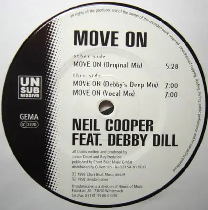 Neil Cooper - Move On