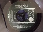 7inch Vinyl Single - Neil Diamond - Girl, You'll Be A Woman Soon / You'll Forget