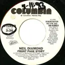 7inch Vinyl Single - Neil Diamond - Front Page Story