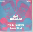 7inch Vinyl Single - Neil Diamond - I'm A Believer / Crooked Street