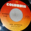 7inch Vinyl Single - Neil Diamond - Skybird / Lonely Looking Sky