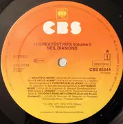 LP - Neil Diamond - 12 Greatest Hits, Vol. II