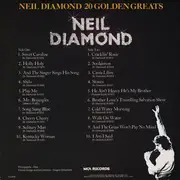 LP - Neil Diamond - 20 Golden Greats - OBI