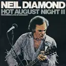 Double LP - Neil Diamond - Hot August Night II - Gatefold