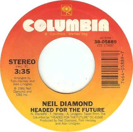 Neil Diamond - Headed for the Future