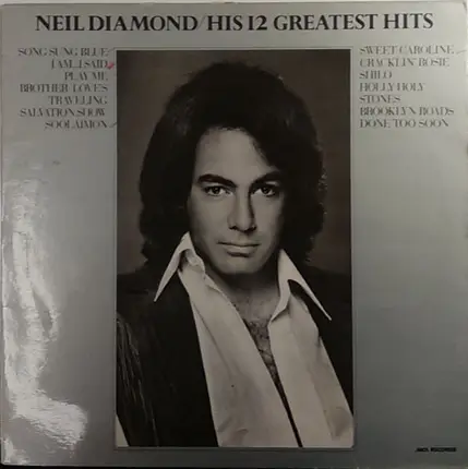Neil Diamond - His 12 Greatest Hits
