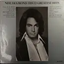LP - Neil Diamond - His 12 Greatest Hits