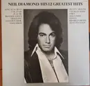 LP - Neil Diamond - His 12 Greatest Hits