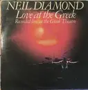 Double LP - Neil Diamond - Love At The Greek - Recorded Live At The Greek Theatre - Gatefold