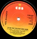 7inch Vinyl Single - Neil Diamond - Let Me Take You In My Arms Again - Solid Centre